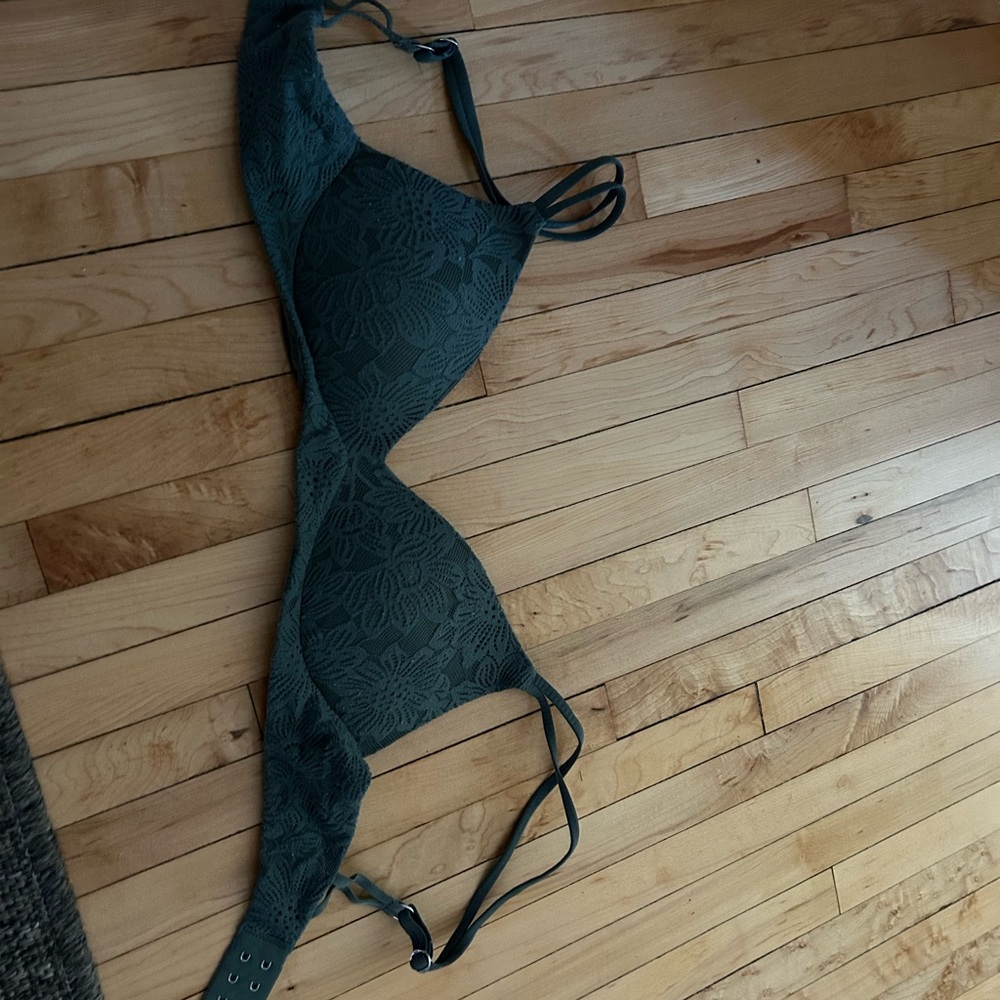 Green Lace Bralette